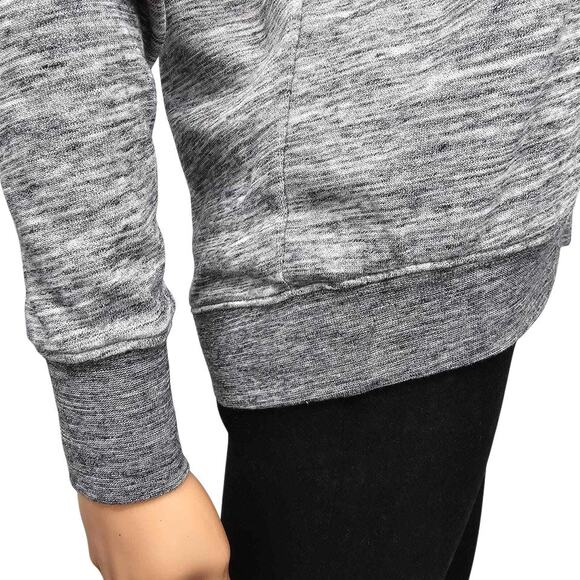 Hard Rock Cafe Orlando MCMLXXI Zipper Back Sweatshirt Sweater S Heather Gray - Picture 8 of 11